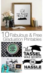 10 Fabulous &amp; Free Graduation Printables - Design Dazzle