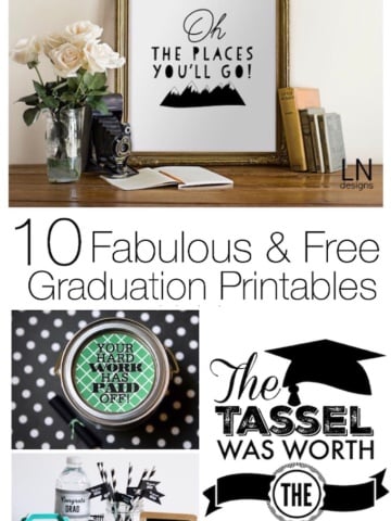 Fabulous & Free Graduation Printables