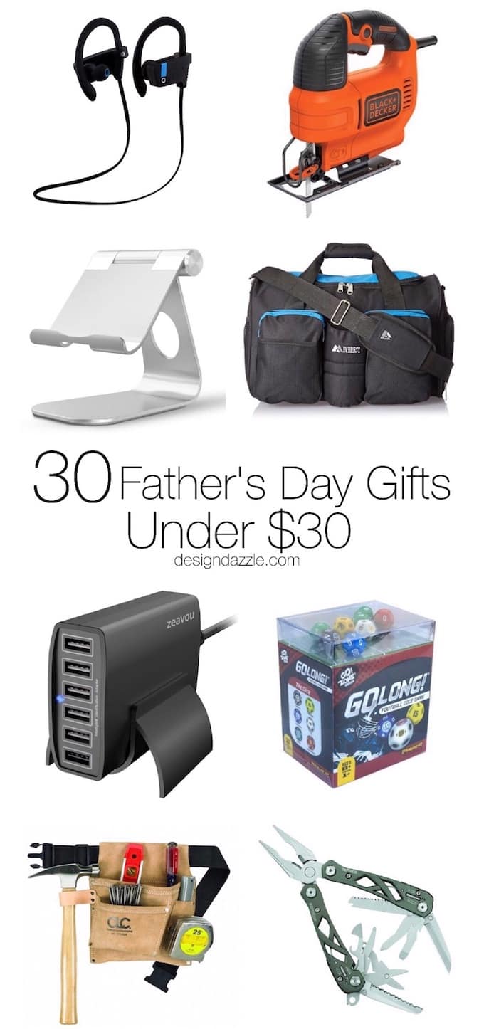 30 Fantastic Father's Day Gifts For Under $30 - Design Dazzle