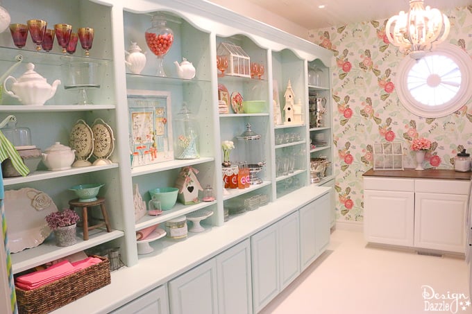 This post shows how I decorated with functional, practical, and organized decor in my Laundry Pantry Room combo. An organized laundry room is so important! | Design Dazzle This post shows how I decorated with functional, practical, and organized decor in my Laundry Pantry Room combo. An organized laundry room is so important! | Design Dazzle