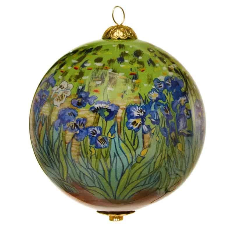 The Getty Irises Christmas Ornament