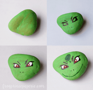Pokemon Themed Painted Rock Ideas (Pikachu, Pokeball, etc.)