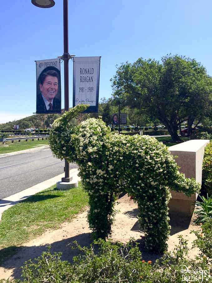 DesignDazzle visits the Ronald Reagan Presidential Library!