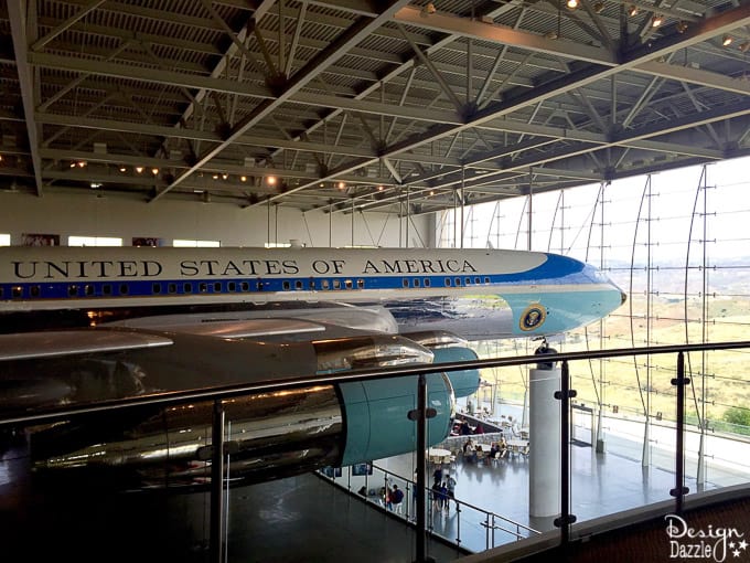 Come along with DesignDazzle to see the best parts of The Ronald Reagan Presidential Library!