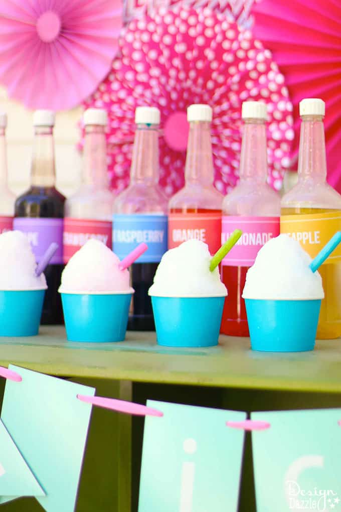 How to make shaved ice - tips and tricks | Design Dazzle