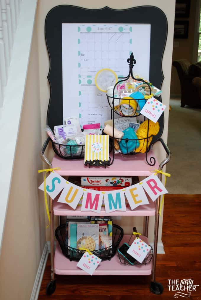 This post shares 8 fantastic weeks of summer fun for kids. I know I'll need every idea I can find to keep my kids entertained this summer! | The Party Teacher