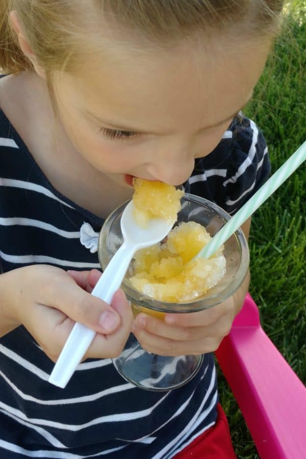 Homemade snow cone syrup is easy to make and tastes so much better than store bought!