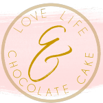 Love, Life, and Chocolate Cake logo