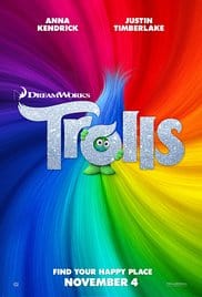 Trolls movie poster