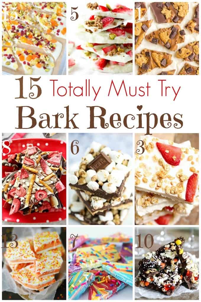 There is a candy bark recipe for every occasion, including breakfast! So we’ve collected 15 Must Try Bark Recipes! Come on, and find your favorite! | Design Dazzle