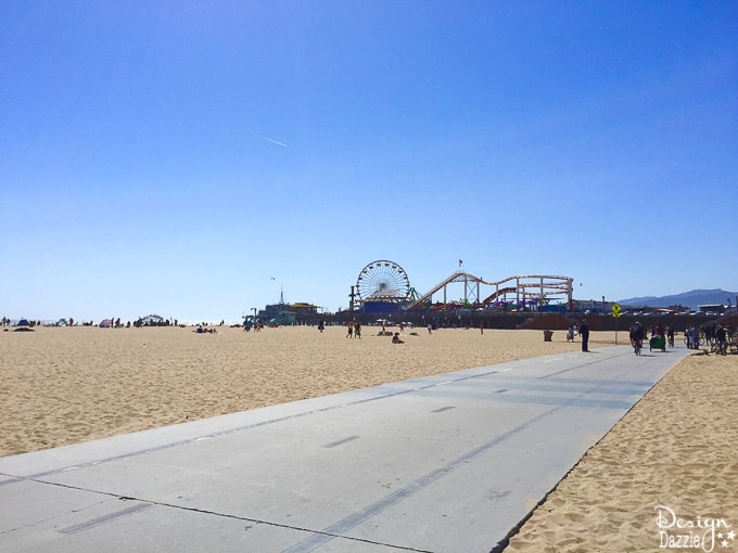 Venice Beach is all about the people watching and the sight seeing! Follow along with DesignDazzle.