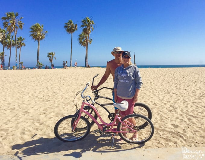 Venice Beach is all about the people watching and the sight seeing! Follow along with DesignDazzle.