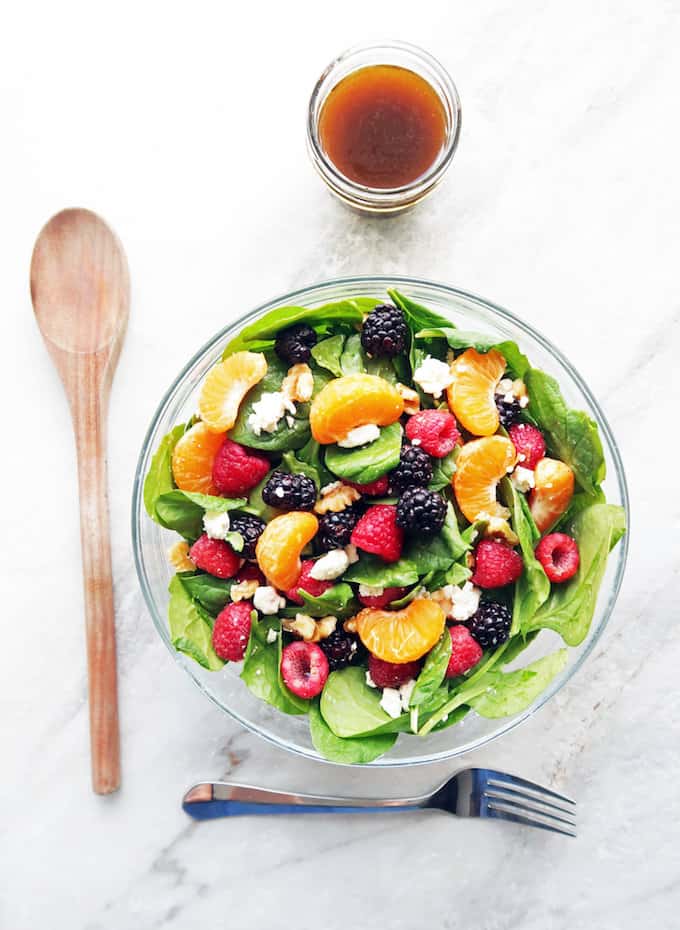 Here are 12 fantastic salads that are perfect for summer! They will leave you full, happy, and not overheated from standing over the stove all day. | Design Dazzle