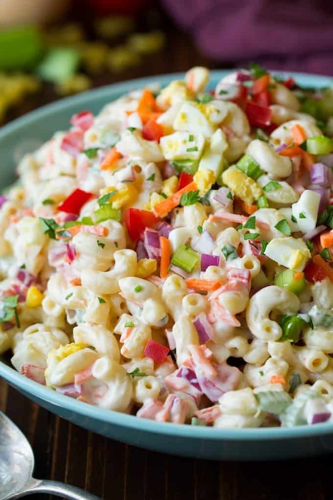 Here are 12 fantastic salads that are perfect for summer! They will leave you full, happy, and not overheated from standing over the stove all day. | Design Dazzle