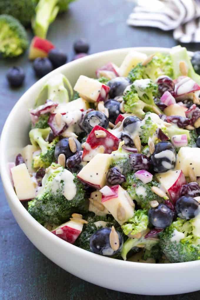 Here are 12 fantastic salads that are perfect for summer! They will leave you full, happy, and not overheated from standing over the stove all day. | Design Dazzle