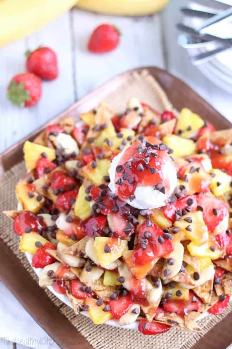 If you're looking for a great way to follow up your hearty plate of nachos, then these delicious dessert nacho recipes might be just what you're looking for! Design Dazzle