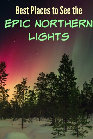 Is seeing the epic Northern Lights on your bucket list? This post will tell you where to go to see the Northern Lights and give you my best tips and tricks! | northern lights tips and tricks | ways to see the northern lights | where to see the northern lights | northern lights travel tips | best places to see the northern lights || Design Dazzle