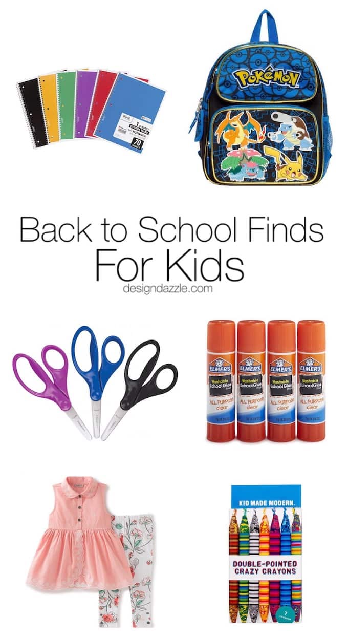  No need to go around to five different stores for back to school shopping! Buy all of the items you need with the click of a few buttons. | Design Dazzle