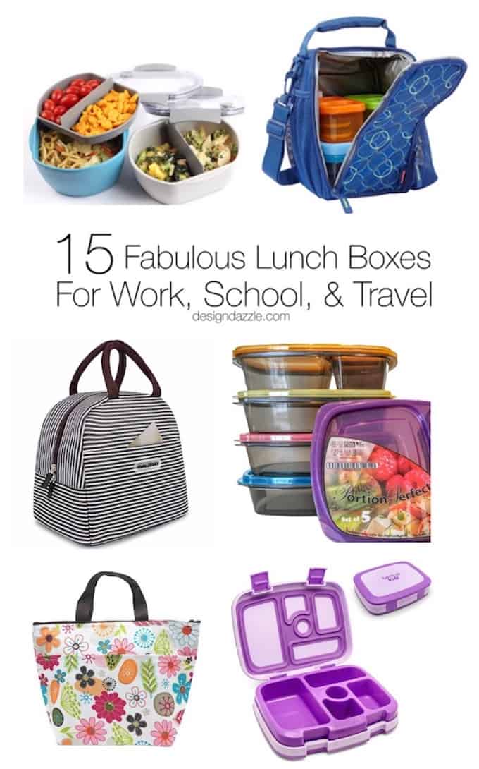 Designer Inspired Lunch Tote Set