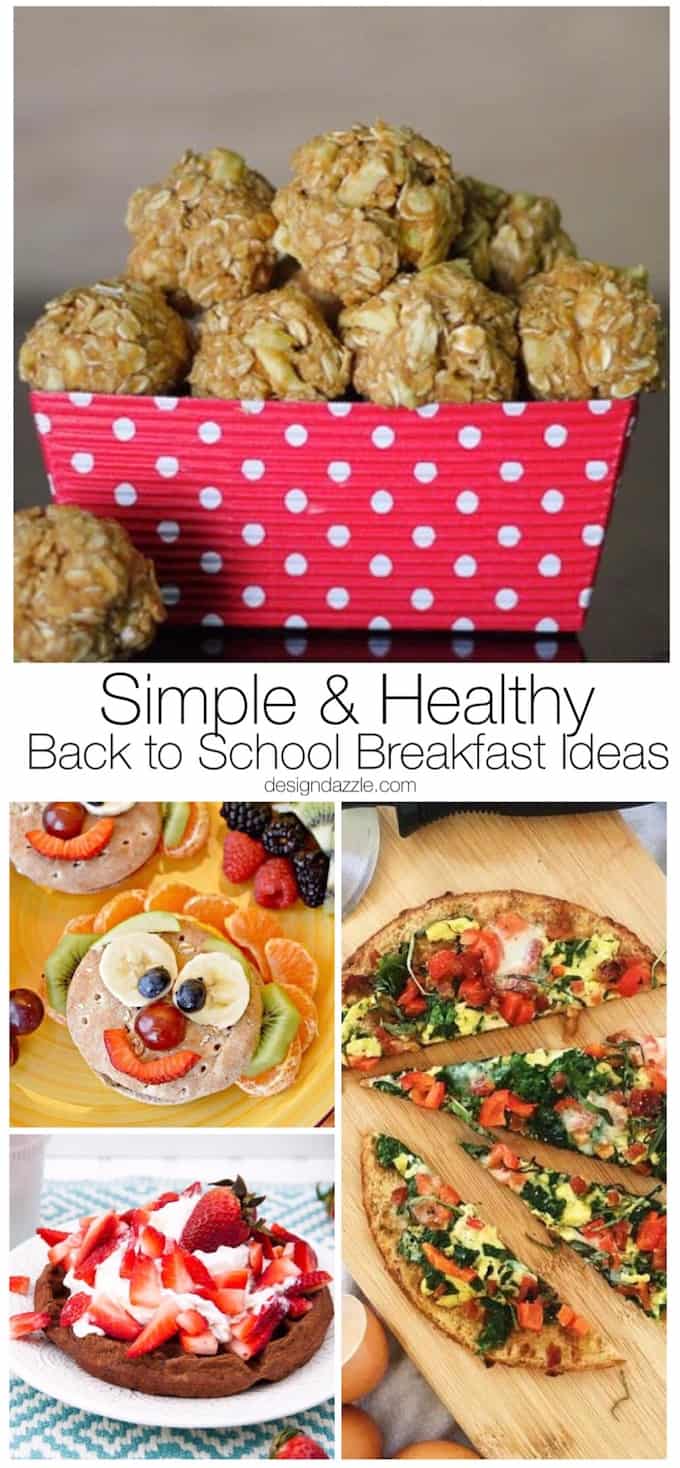 I've round up 20 of my very favorite, kid friendly, healthy recipes. But they aren't just healthy, they are also simple and easy to put together! | Design Dazzle