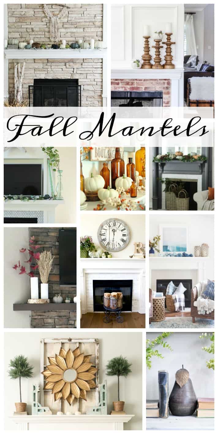 Create a unique fall mantel with incorporating beautiful and fun fall colors like greens, plums, lavender, blues, and sage. | decorating for fall | fall home decor tips | fall home decor ideas | fall decorating tips | fall mantel decor ideas | how to decorate a fall mantel || Design Dazzle