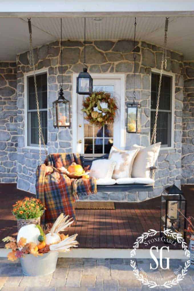 I have rounded up 16 of my favorite ways to decorate for fall so your home can be perfectly plaid and ready for the season! | plaid decor for fall | fall plaid decor | home decor for fall | plaid home decor ideas | decorating with plaid | plaid decorating tips for fall | fall home decorating tips || Design Dazzle