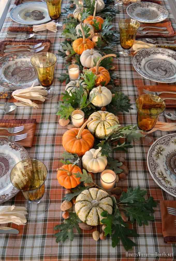 I have rounded up 16 of my favorite ways to decorate for fall so your home can be perfectly plaid and ready for the season! | plaid decor for fall | fall plaid decor | home decor for fall | plaid home decor ideas | decorating with plaid | plaid decorating tips for fall | fall home decorating tips || Design Dazzle