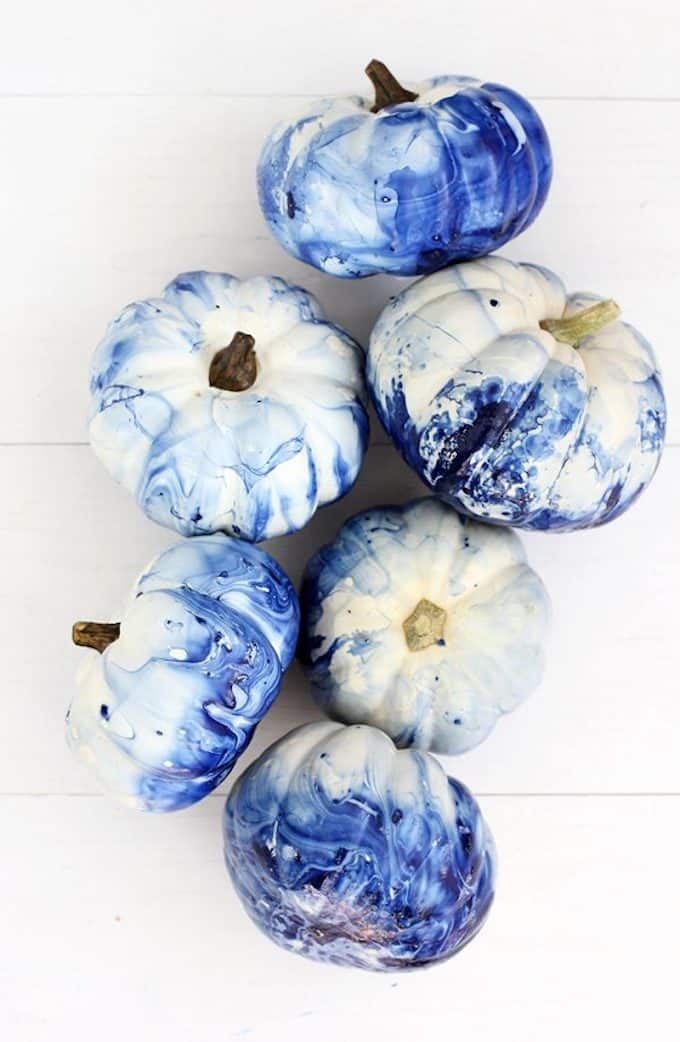 Pumpkins and Gourds are so versatile! Here are thirteen great ideas for working these fall harvest items into your everyday home decor! | fall home decor | pumpkin home decor ideas | how to decorate with pumpkins and gourds | fall pumpkin decor | decorating for fall | home decor ideas for fall | fall inspired home decor || Design Dazzle