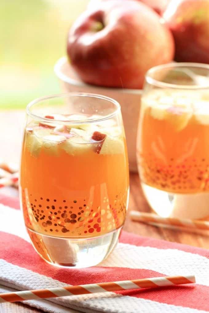 Crisp apples, ripe cranberries and plenty of pumpkin spice go into making these 13 fantastic fall drinks to give you something to look forward to this fall! | fall inspired drink recipes | drink recipes for fall | fall beverages | pumpkin flavored drink recipes | apple flavored drink recipes | pumpkin spice drink recipes || Design Dazzle