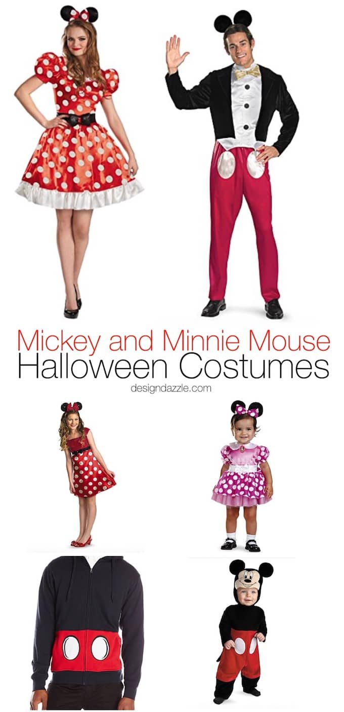 Marvelous DIY Mickey & Minnie Mouse Halloween Costume Ideas (Guys & Girls,  Kids & Adults)