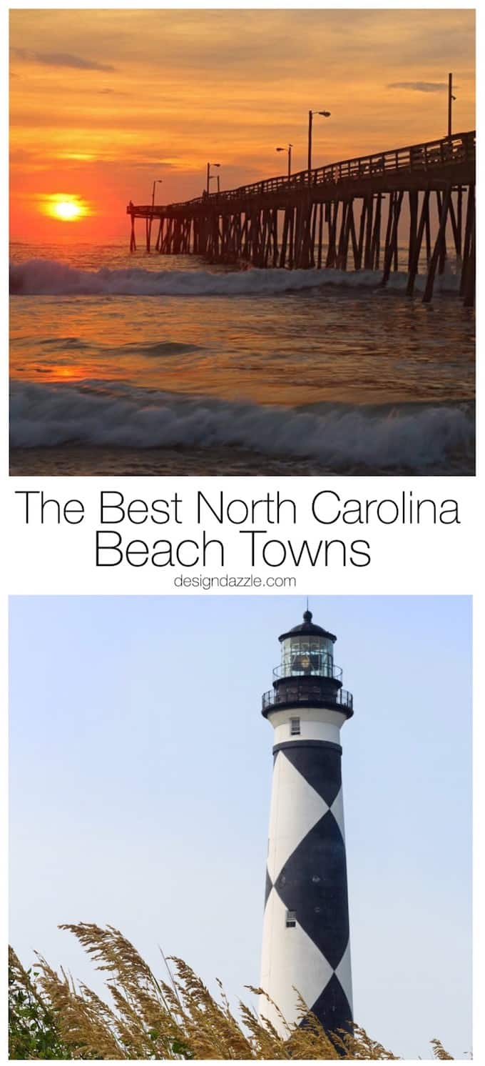 There is something magical about the beaches in North Carolina. It could be the laid back southern vibe, the people, or just the gorgeous scenery! | Design Dazzle