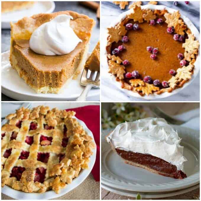 20 of the tastiest Thanksgiving pies out there! But be prepared for something magnificent and totally different than your typical Thanksgiving pies! | Design Dazzle