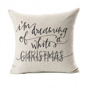 These 22 gorgeous Christmas pillows have a vintage vibe and are some of my very favorites that I have ever found. There isn't one pillow above $15! | Design Dazzle