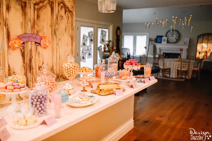 Harry Potter themed bridal shower complete with Honeydukes Sweet Shop, this party would also work perfect for a Birthday Party or Baby shower! | Design Dazzle