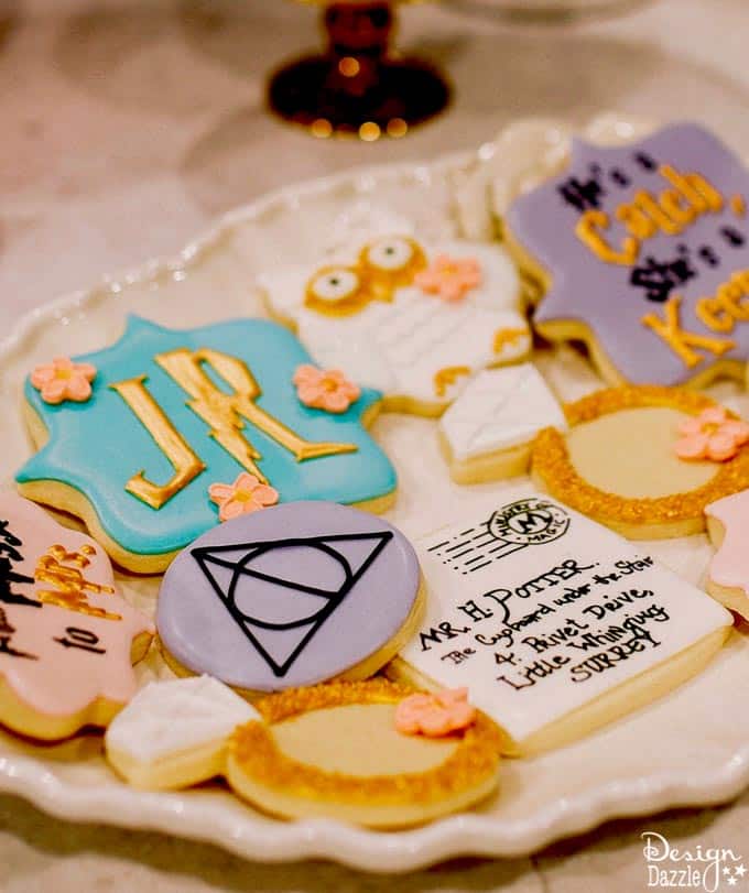 Harry Potter baby shower cookies! - Cookies by Courtney