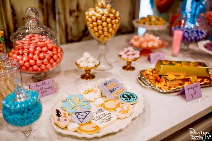 Bridal Shower Honeydukes Sweet Shop - Design Dazzle