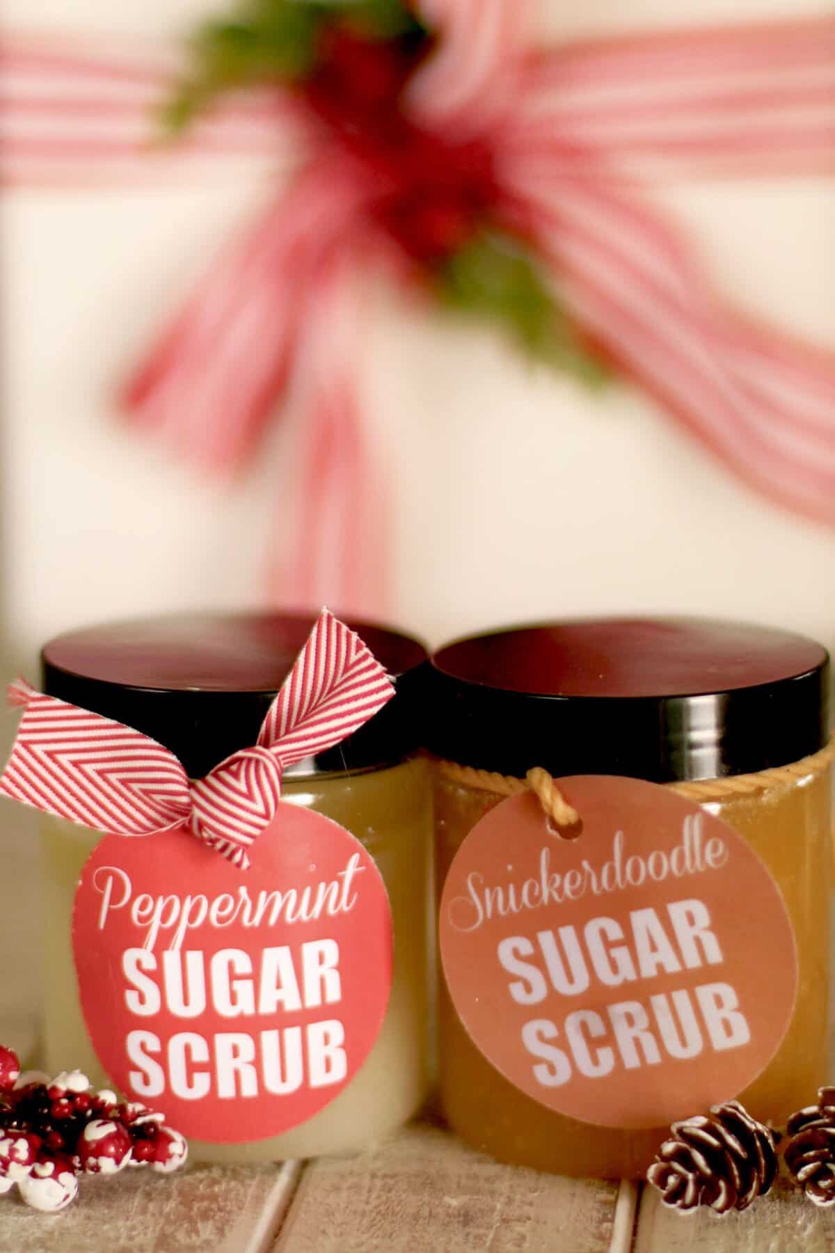 Christmas Sugar Scrub Gift Giving Recipes & Free Printables Design