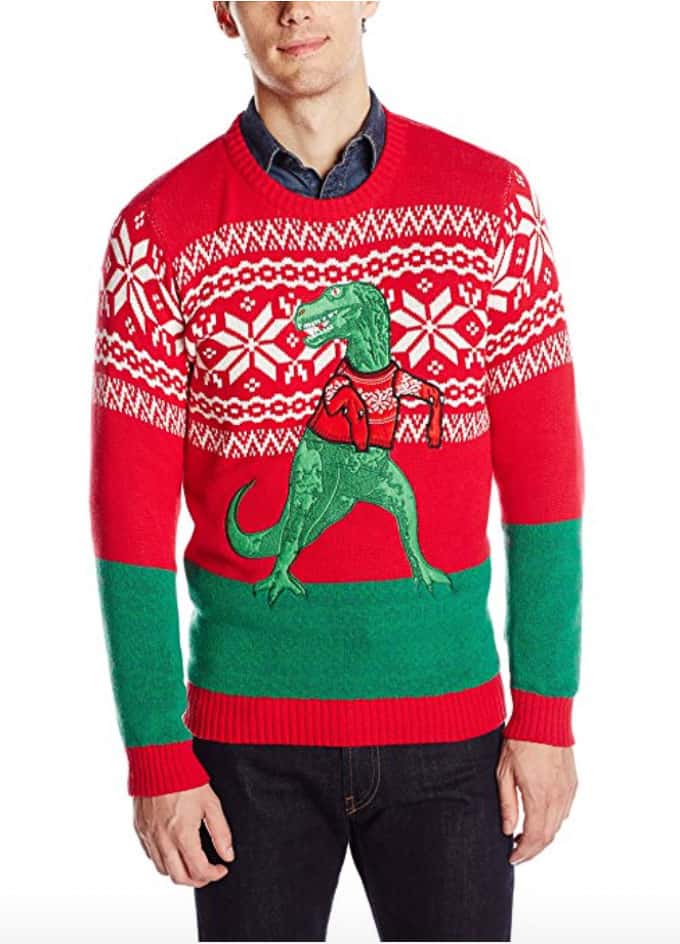 Whether you're a fan of DIY or you like to buy, this post has 20 hilarious ugly Christmas sweater ideas for anyone and everyone! | Design Dazzle