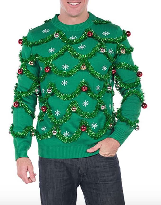 Whether you're a fan of DIY or you like to buy, this post has 20 hilarious ugly Christmas sweater ideas for anyone and everyone! | Design Dazzle