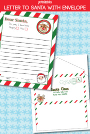Letter to Santa Free Printable - Design Dazzle