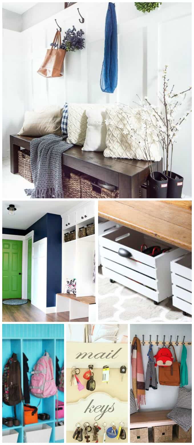 These 20 genius mudroom organization ideas will show you the best ideas to get your mudroom exactly how you want it- and fast! | Design Dazzle