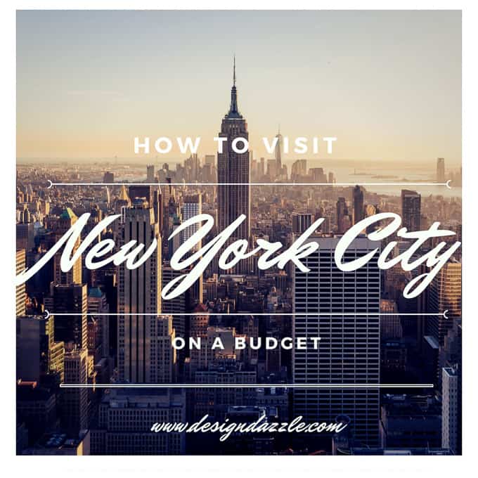 I recently traveled to New York City and discovered there are many activities you can do for free and I want to pass them onto you. | Design Dazzle