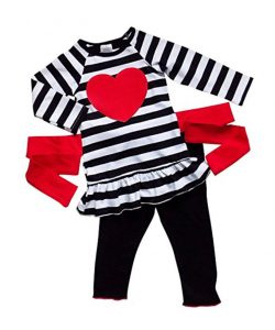 With the day of love right around the corner, here are 26 adorable and affordable Valentine's Day outfits for the whole family! | Design Dazzle 