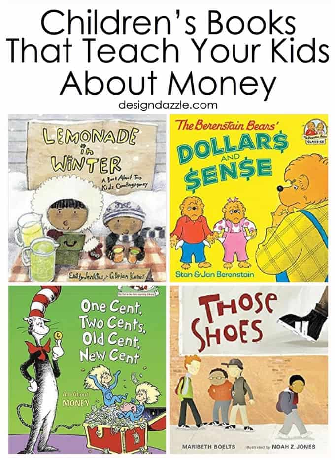 Here are 15 awesome, fun, and educational children’s books that teach your kids important and useful information about money! | Design Dazzle