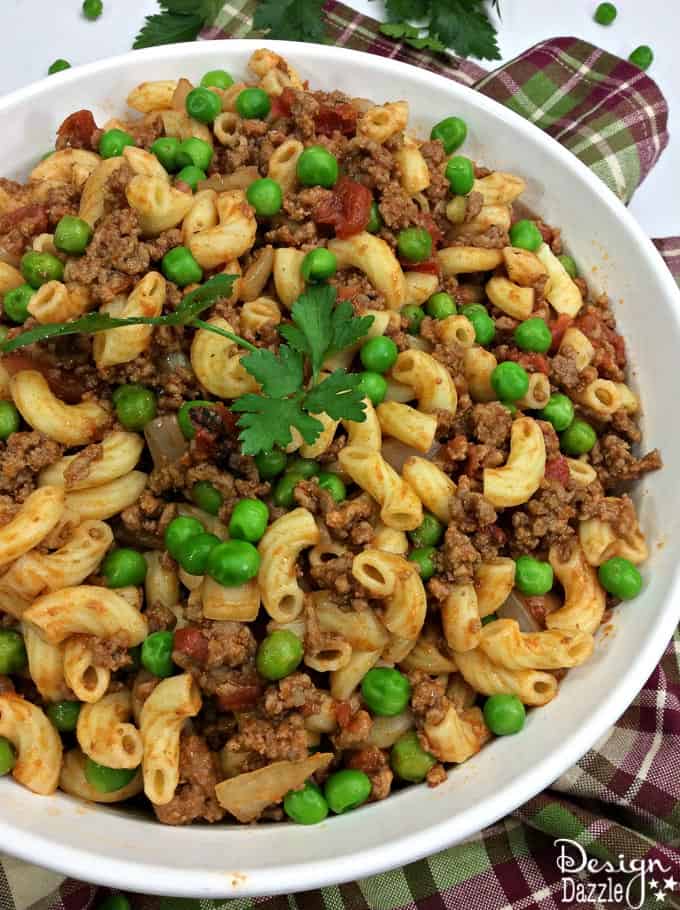 This Perfect Irish Pasta recipe is colorful, delicious, and a great way to celebrate St. Patricks day with your family! So try something new and make this delicious Irish Pasta recipe! | Design Dazzle