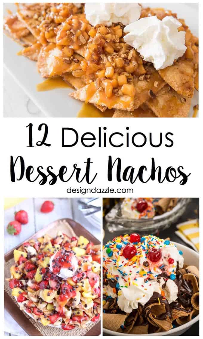 If you're looking for a great way to follow up your hearty plate of nachos, then these delicious dessert nacho recipes might be just what you're looking for! Design Dazzle