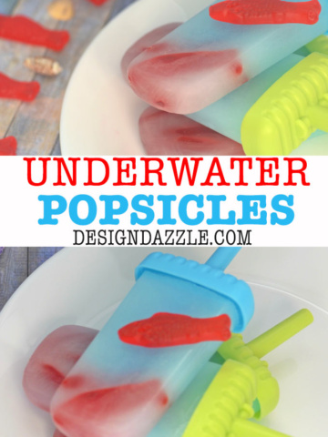 Easy to make underwater popsicles | Design Dazzle