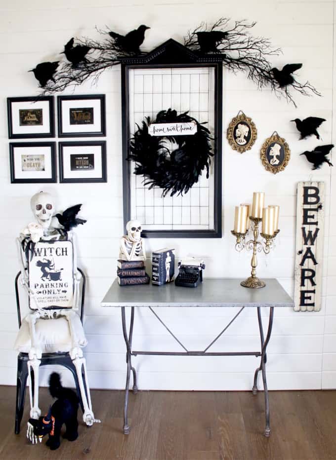 Halloween Gallery Wall - Design Dazzle