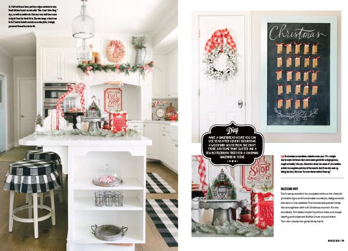 Decorating My Kitchen Farmhouse Style - Design Dazzle