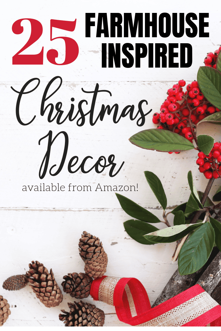 Who doesn't love farmhouse style, what about farmhouse christmas decorations? I don't think it could get better than that! This post has 25 gorgeous farmhouse style christmas decorations that you can't miss! 